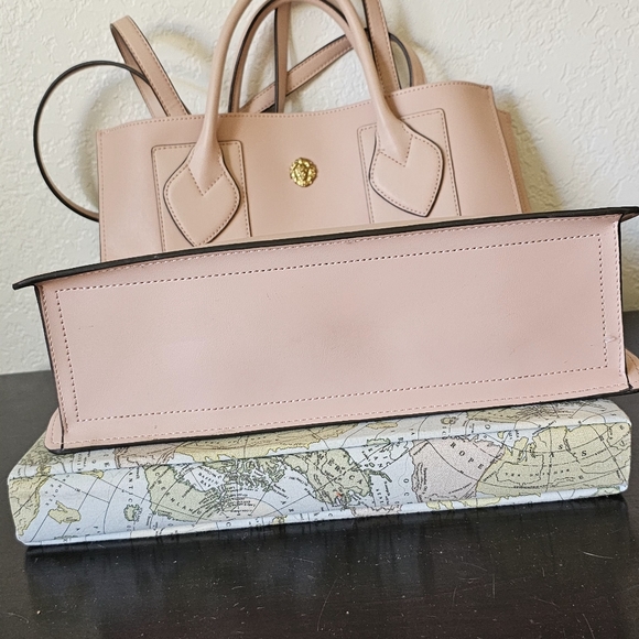 Ann Klein dusty rose shopper tote bag - Picture 4 of 9